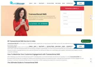 Stay Connected with Customers Through Transactional SMS Services