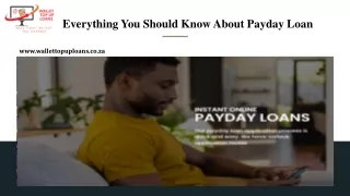 Everything You Should Know About Payday Loan