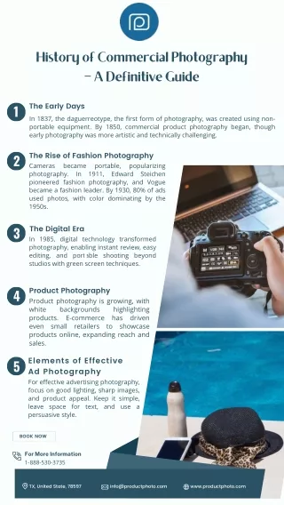 History of Commercial Photography – A Definitive Guide