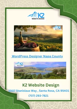 WordPress Designer Napa County