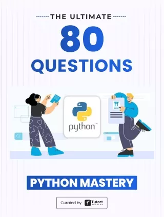 Top 80 Interview Questions on Python for Data Science | Tutort
