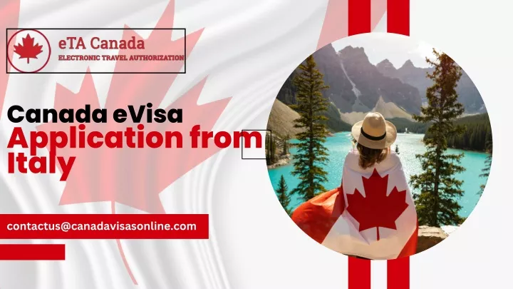 canada evisa application from italy