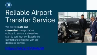 Convenient LAX Car Service for Smooth Airport Transfers