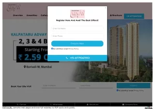 Kalpataru Advay Borivali West - New Launch Project Mumbai