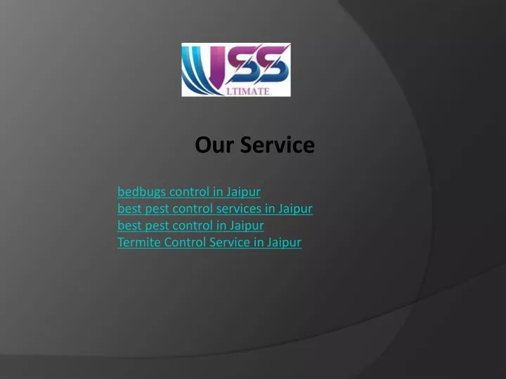 our service