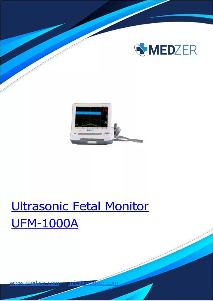 ultrasonic fetal monitor ufm 1000a