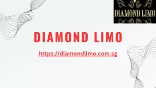 Get Reliable Transport Booking  Services In Singapore By Diamond Limo