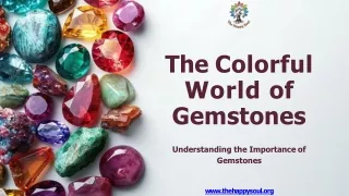 understanding the importance of gemstones