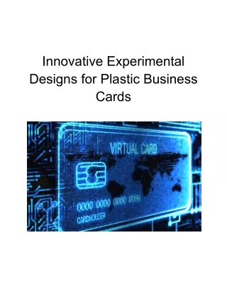 Experimental Design