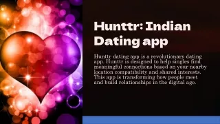 Best Free Indian Dating app on Hunttr Dating app