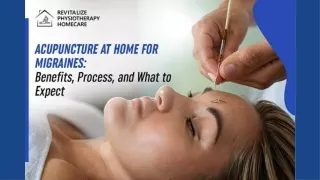 Acupunture at Home for Migranes Benefits, Process, and What to Expect