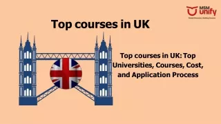 top courses uk