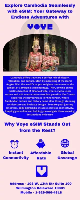 Explore Cambodia Seamlessly with eSIM Your Gateway to Endless Adventures