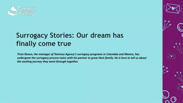 surrogacy stories our dream has finally come true