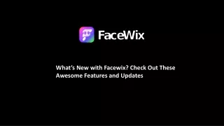 what s new with facewix check out these awesome