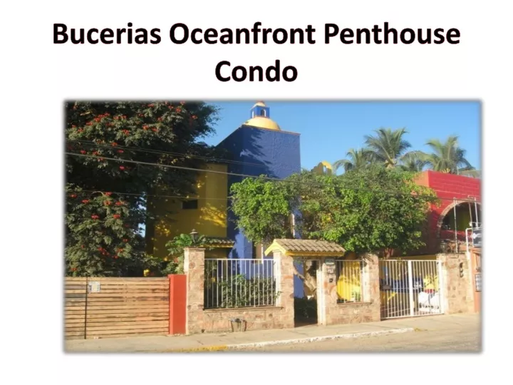 bucerias oceanfront penthouse condo