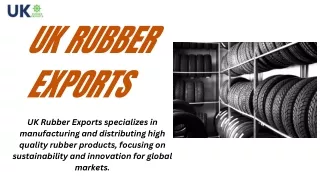 uk rubber exports