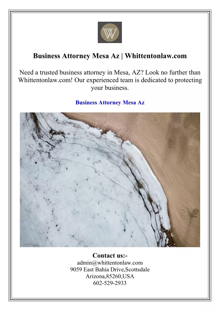 business attorney mesa az whittentonlaw com