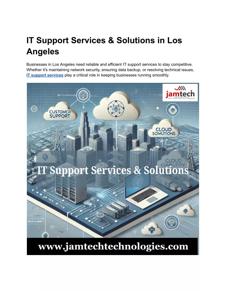 it support services solutions in los angeles