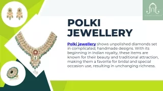 Polki Jewellery