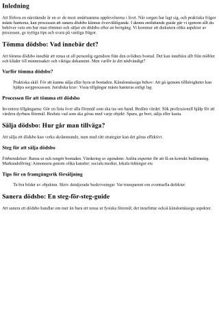 inledning