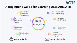 A Beginner’s Guide for Learning Data Analytics