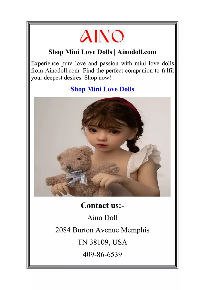 shop mini love dolls ainodoll com