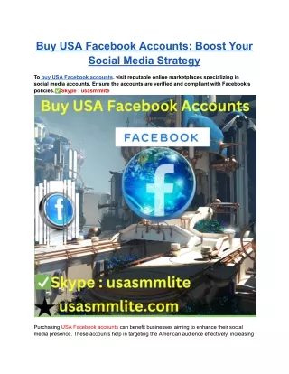 Buy USA Facebook Accounts_ Boost Your Social Media Strategy