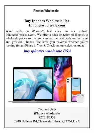 Buy Iphones Wholesale Usa  Iphoneswholesale.com