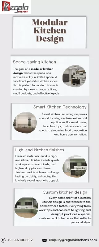 modular kitchen design