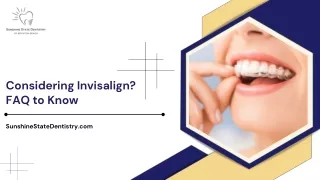 considering invisalign faq to know