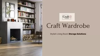 Design Meets Function Living Room Bookshelves and Cabinets in London