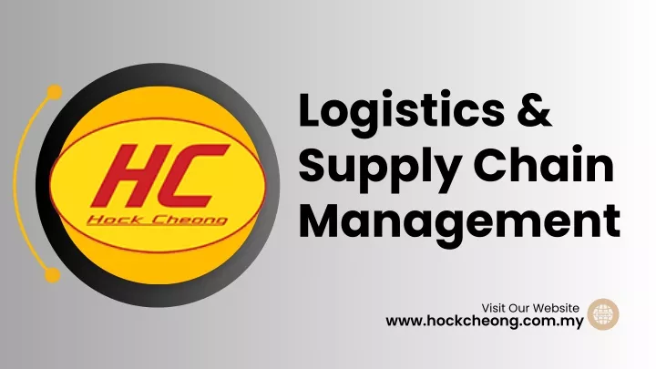 logistics supply chain management