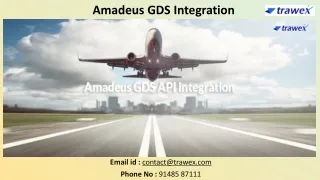 amadeus gds integration