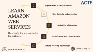 learn Amazon Web Services- ACTE Technologies