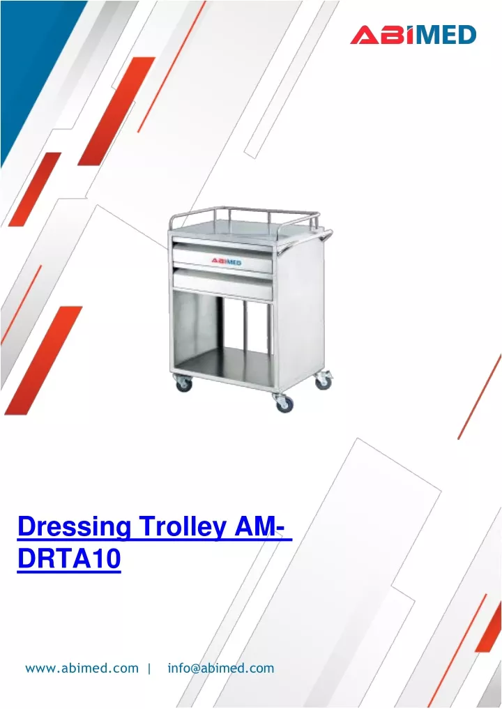 dressing trolley am drta10