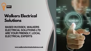 walkers electrical solutions
