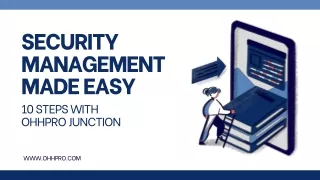 security management made easy