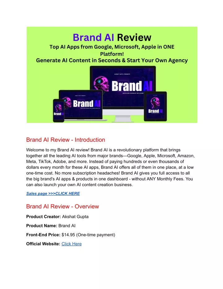 brand ai review introduction