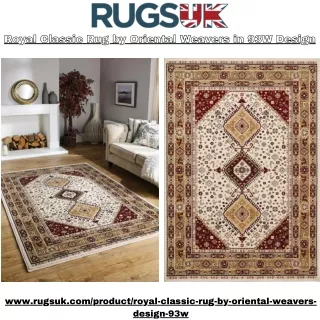 Royal Classic Rug by Oriental Weavers in 93W Design