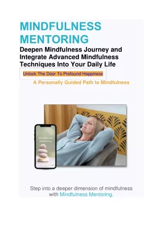 MINDFULNESS MENTORING