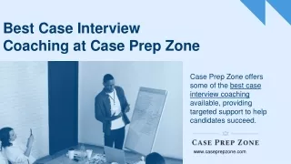 Prepare for Consulting Success with Expert Case Interview Coaching