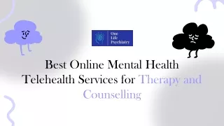 Best Online Mental Health Telehealth Services for Therapy and Counseling