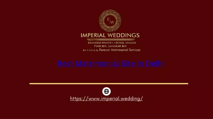 best matrimonial site in delhi