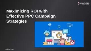 maximizing roi with effective ppc campaign