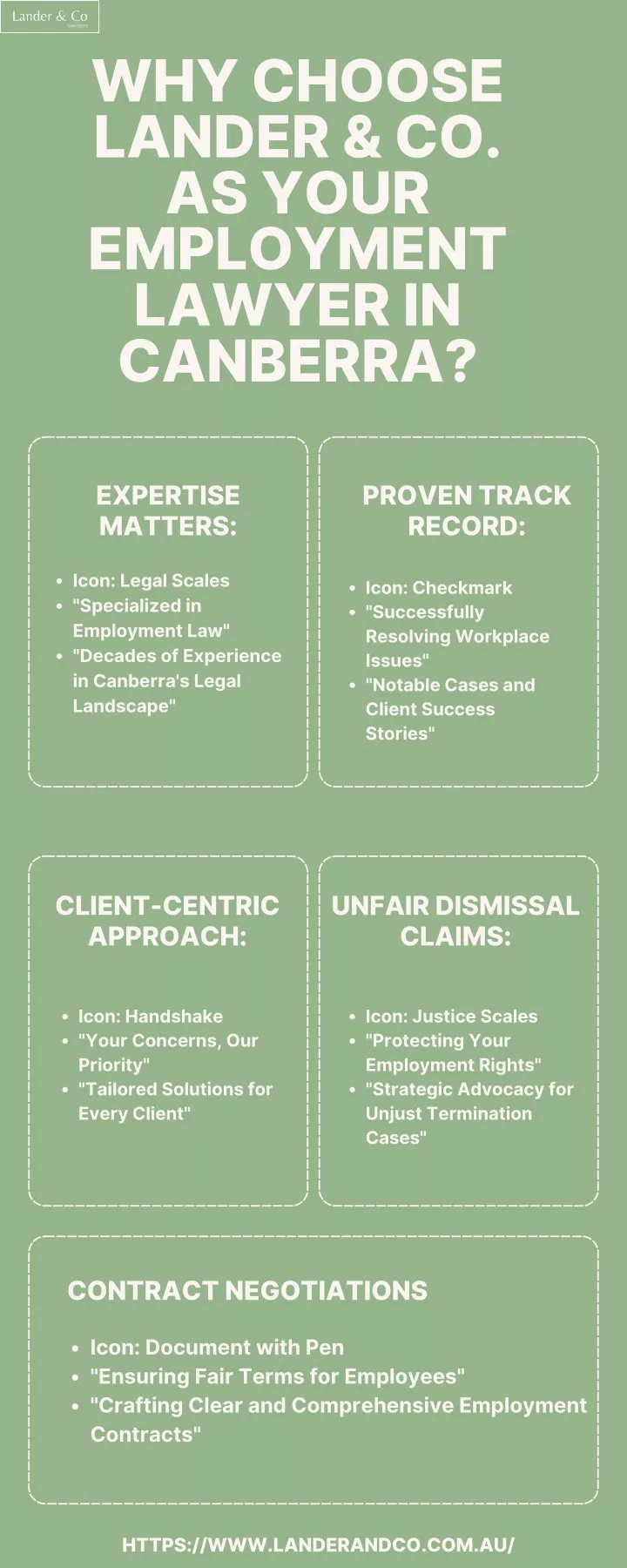 why choose lander co as your employment lawyer