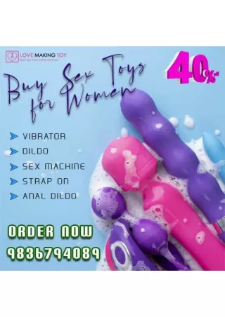 Flat 40 Discount! Buy Sex Toys for Women Call 9836794089