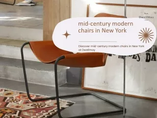 Mid-Century Modern Chairs in New York