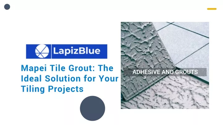 mapei tile grout the ideal solution for your tiling projects