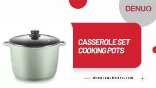 casserole set cooking pots